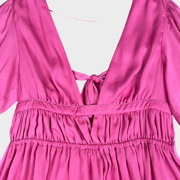 NWT Anthropologie Dolan Cut-out- V-Neck Peplum Top in Size XS - Picture 7 of 16